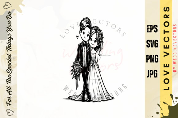 C4681: Crafting Cohesive Wedding Aesthetics with Vector Art