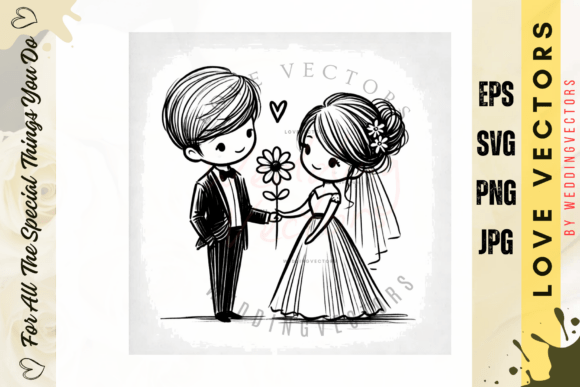C493: Crafting Visual Romance with Elegant Love Vectors