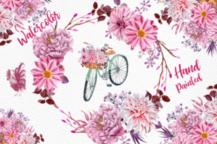 Enchanting Watercolor Florals for Your Creative Projects